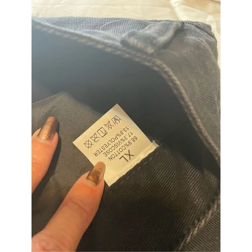 New Black Denim Jeans